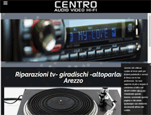 Tablet Screenshot of centroaudiovideo.net